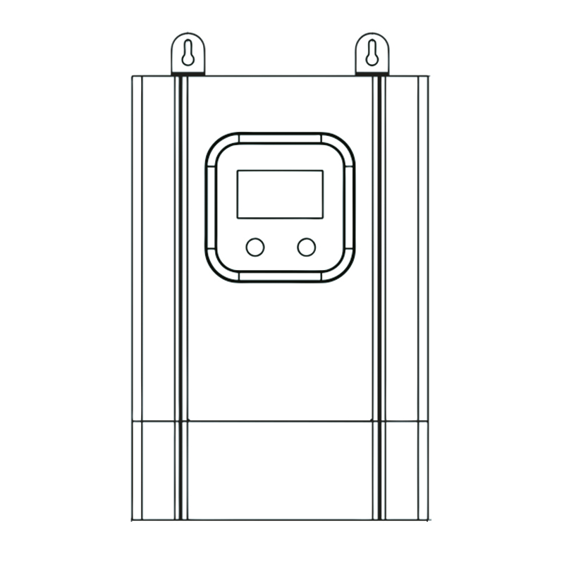 mppt solar charge controller esmart technical drawing 01